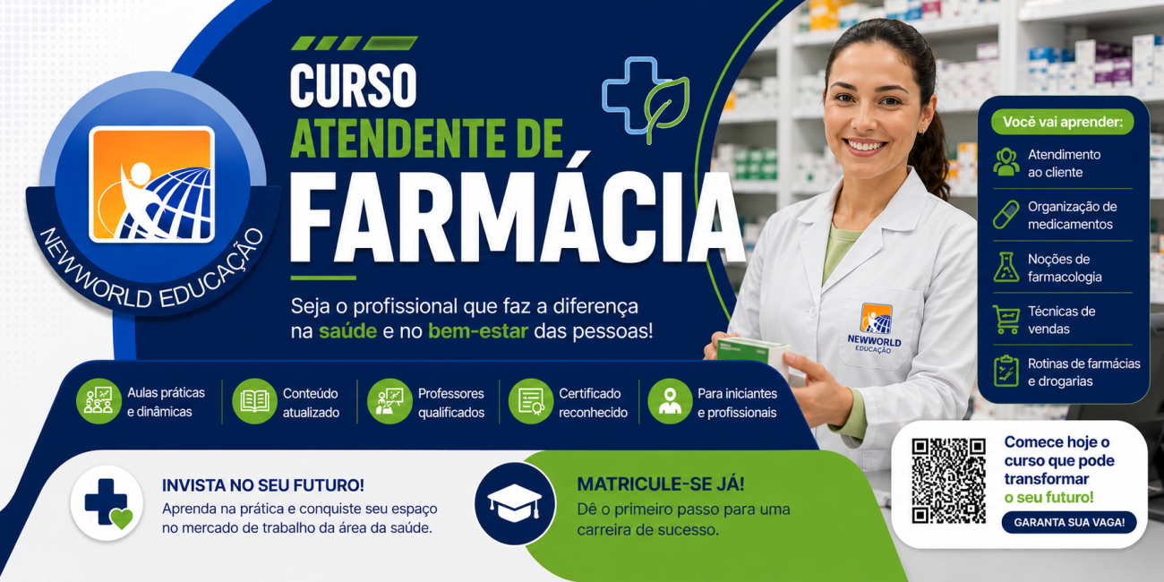 ATENDENTE DE FARM&Aacute;CIA