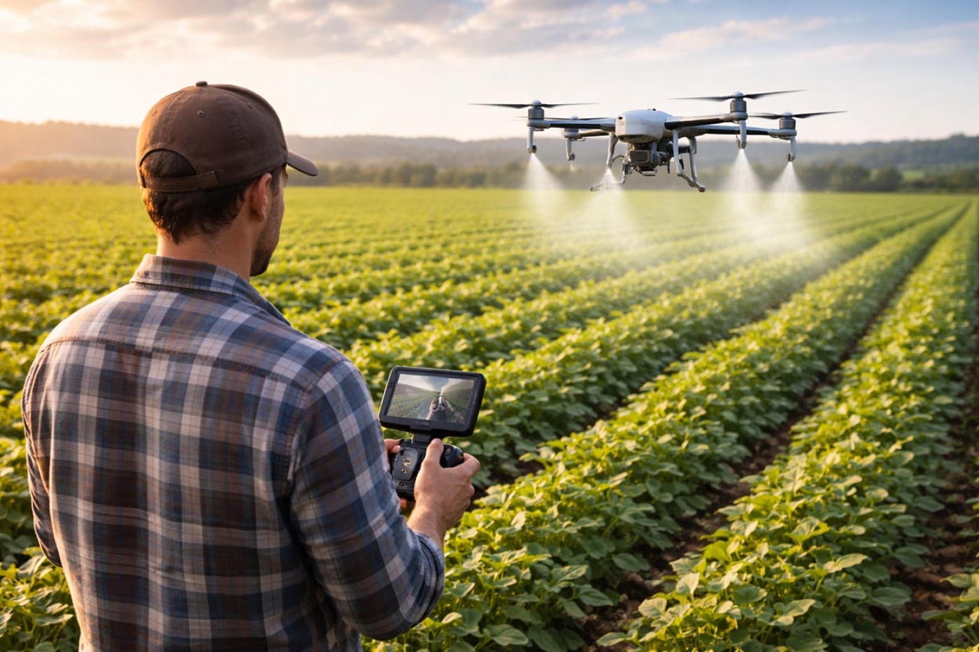 Neg&oacute;cios no ar: drones agr&iacute;colas geram oportunidade de emprego e boa remunera&ccedil;&atilde;o